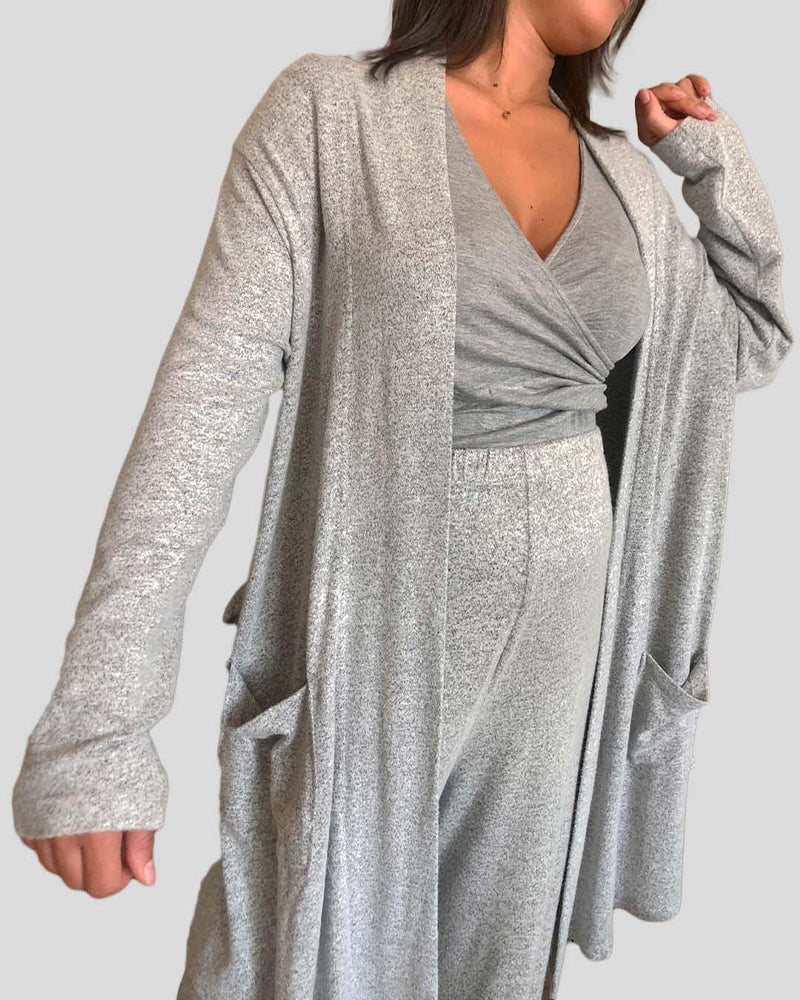 Cocoona Mamy Pajamas - Grey