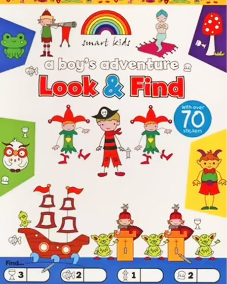 A Boy's Adventure : Look & Find
