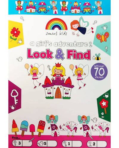 A Girl's Adventure : Look & Find