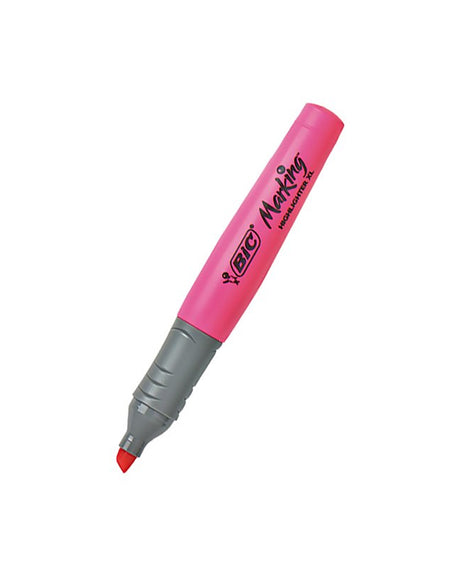 قلم تمييز ماركينج هايلايتر بيك كبير جدا - وردي