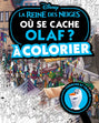 LA REINE DES NEIGES - Où se cache Olaf ? à colorier