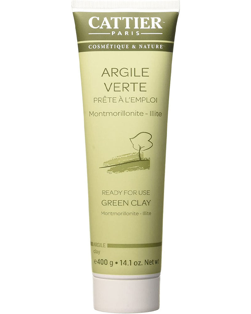 Cattier Argile Verte Gros Tube 400g