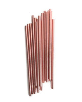 Disposable Paper Straws - Bronze