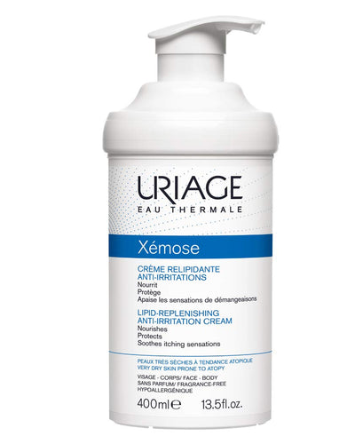 Uriage Eau Thermale Xémose Crème Relipidante Anti-Irritations - 400ml