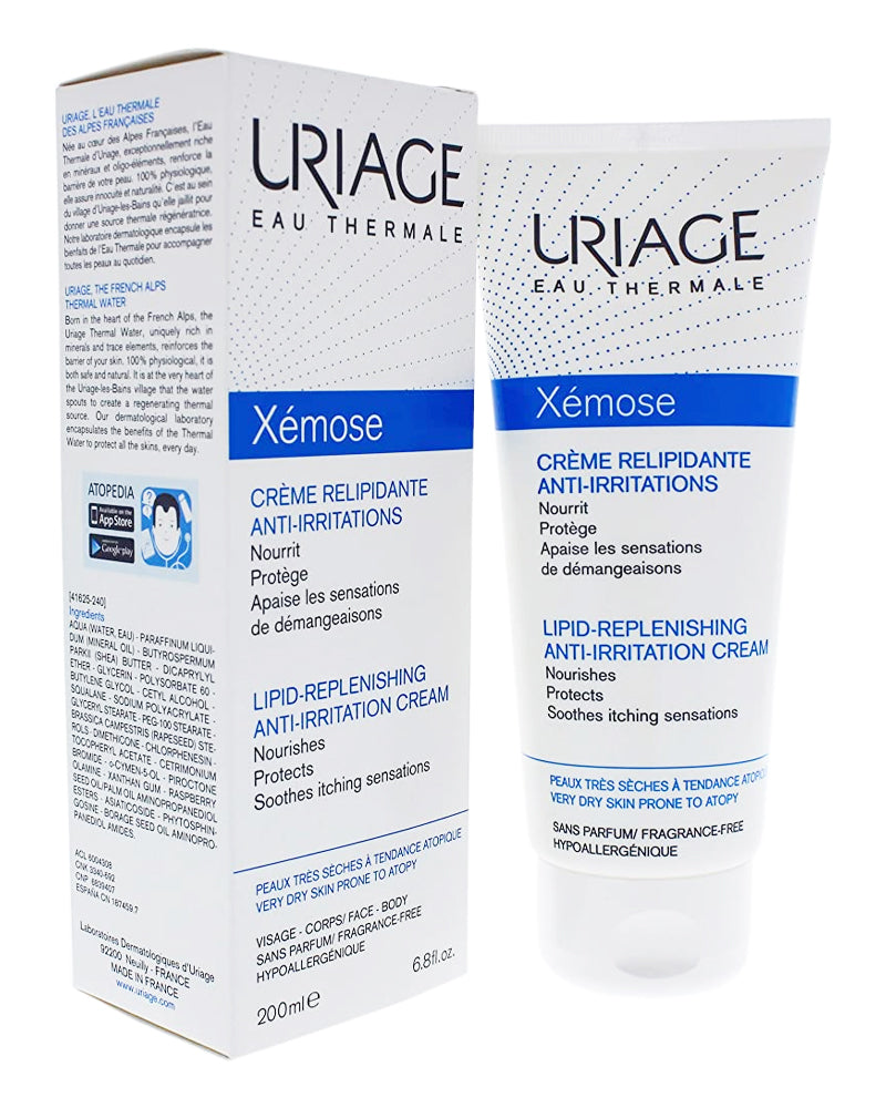 Uriage Eau Thermale Xémose Crème Relipidante Anti-Irritations - 200ml