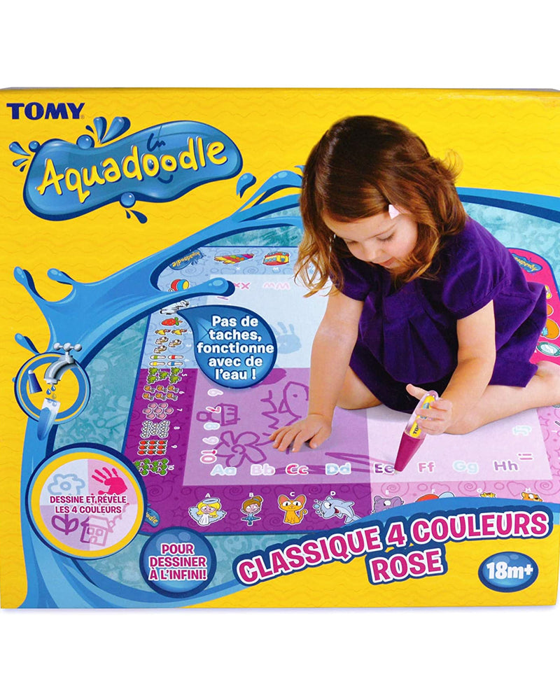 TOMY Aquadoodle Tapis Classique Rose 18m+