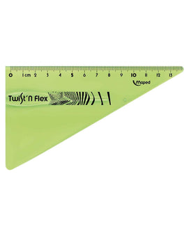 Maped Equerre 15cm 60° Twist'n Flex - Vert