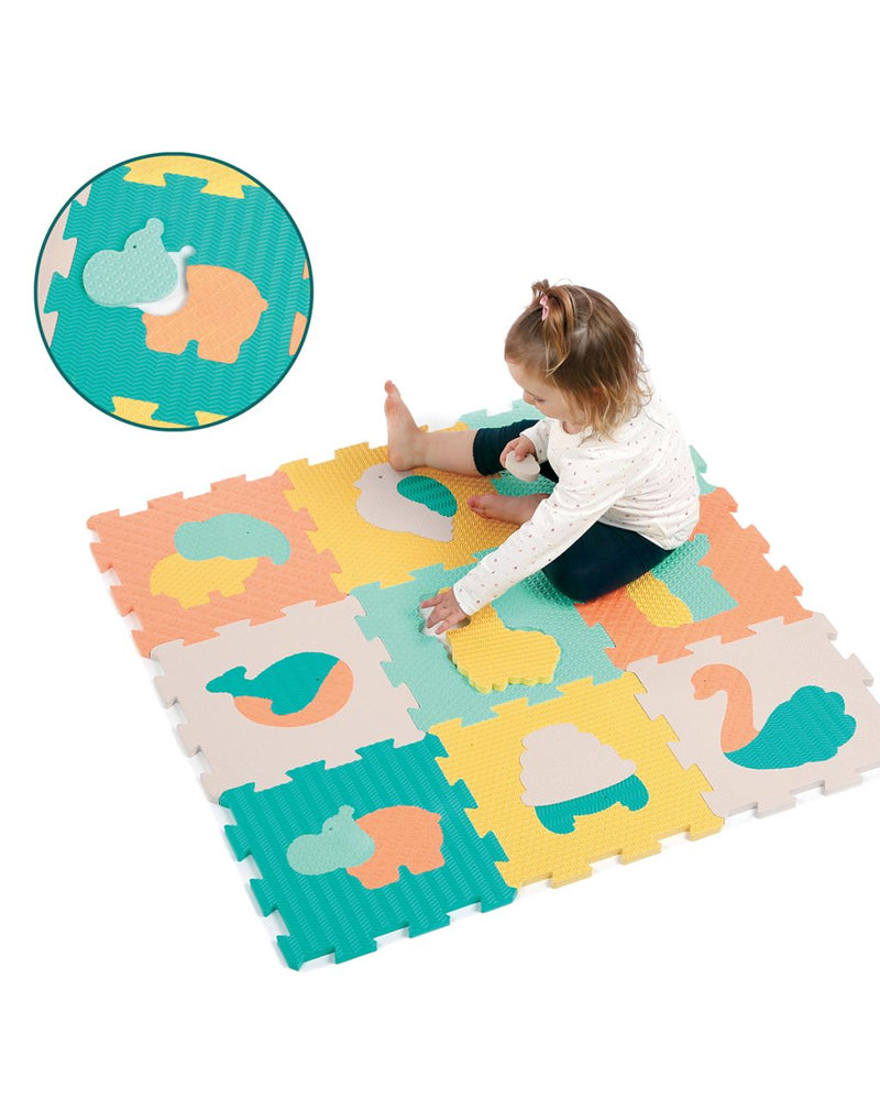 Ludi - Tapis Dalles animaux Pastel