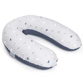 Almohada de lactancia y maternidad BUDDY Moon Doomoo - Azul y Gris