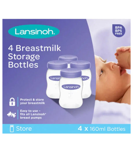 Lansinoh Bouteilles de Conservation (4x160 ml) - 4 pcs