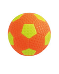 Eurekakids - Balón de fútbol amarillo y naranja 145 mm