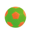 Eurekakids - Balón de fútbol verde y naranja 145 mm