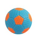 Eurekakids - Balón de fútbol azul y naranja 145 mm