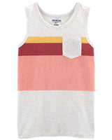 OshKosh Striped Jersey Tank Top - Multi