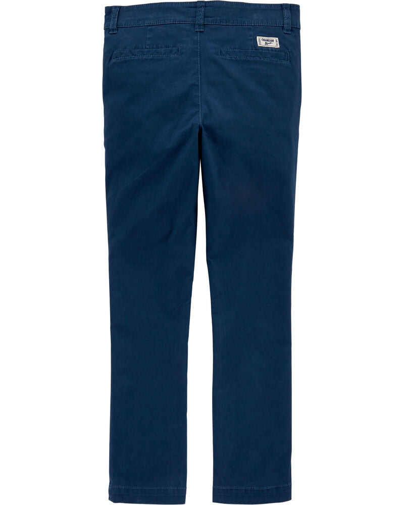 Pantalon Chino Uniforme Bleu Marine