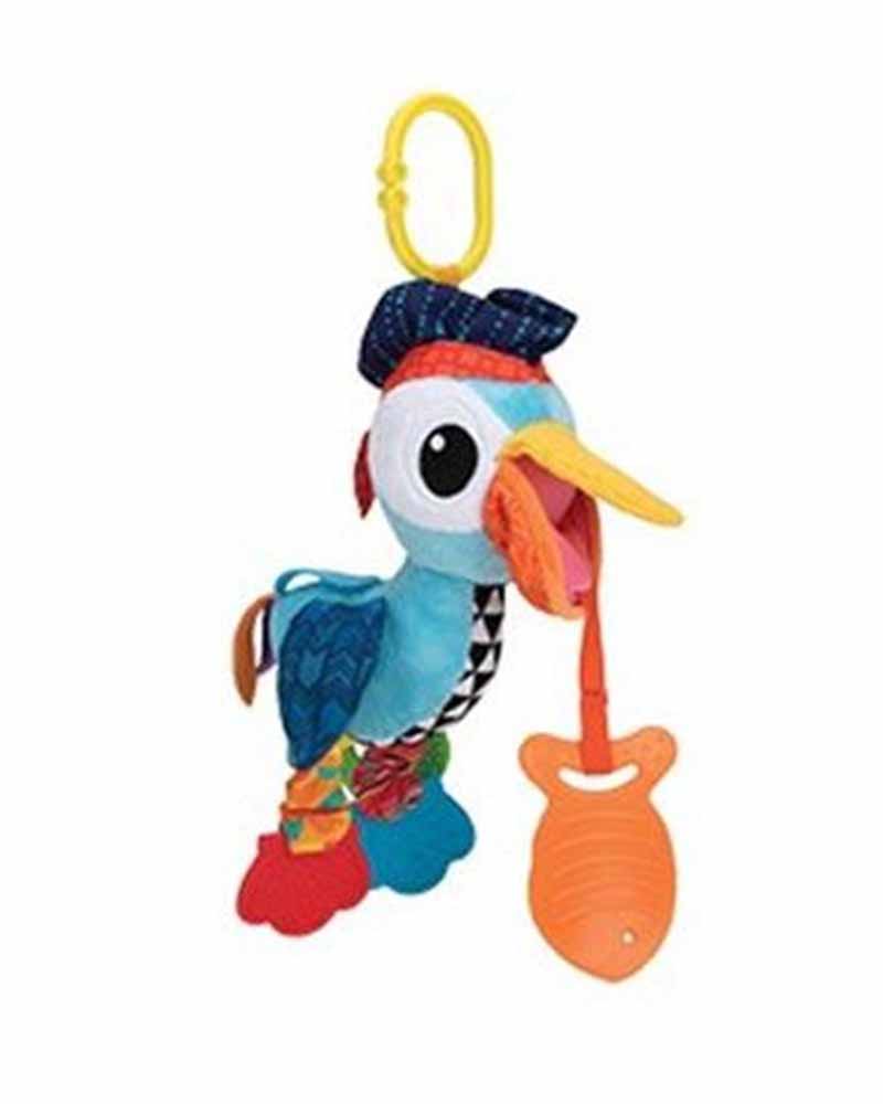 Nûby Plush Toy with Clip +0m - Bird