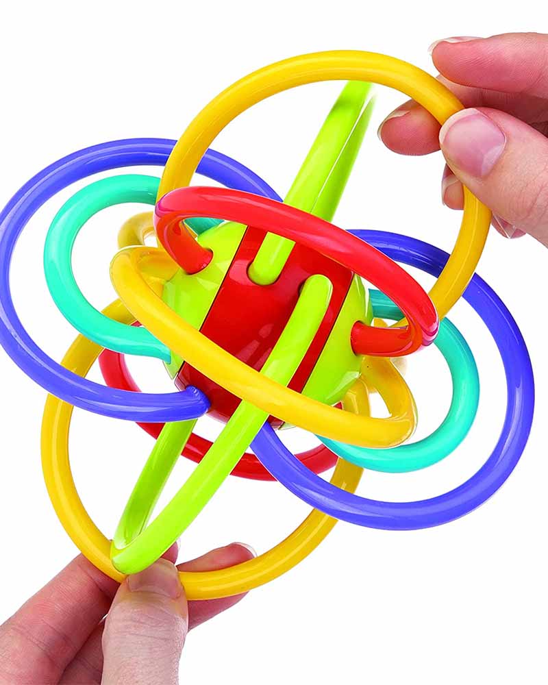 Lots-A-Loops Rattle Teething Toy +6m