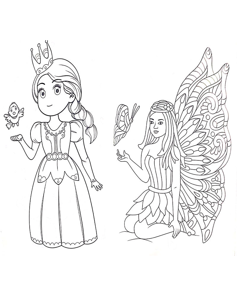 Album de Coloriage - Les Princesses