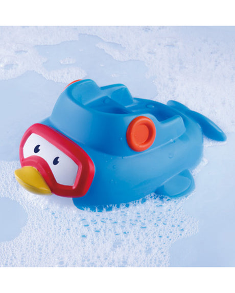 Infantino 3 jouets de bain Squirt'N Sail Pingouin