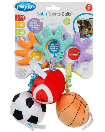 Playgro Ballons de sport pour bébé 0M+