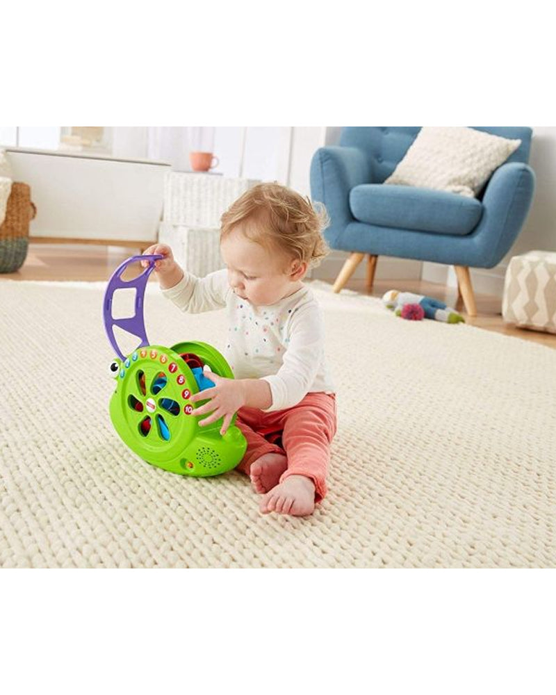 فيشر برايس بيبي لعبة فرز الأشكال حلزون للأطفال من عمر 6 شهور فما فوق