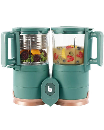 BEABA, Babycook Duo, Robot bébé 4 en 1, Cuiseur, Mixeur, Contenance XXL  2200 ml - Eucalyptus sur marjanemall aux meilleurs prix au Maroc