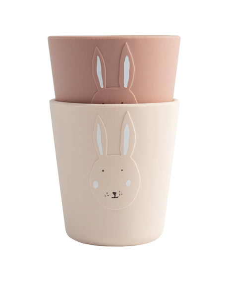 Trixie Gobelet en silicone 2 pack - Mrs. Rabbit