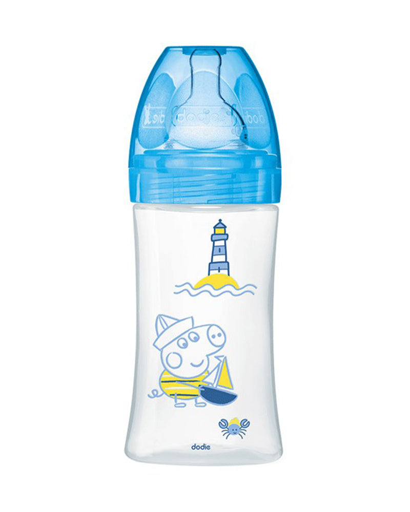 Dodie Anti-Colic Initiation+ Baby Bottle 270ml (0-6m) - George