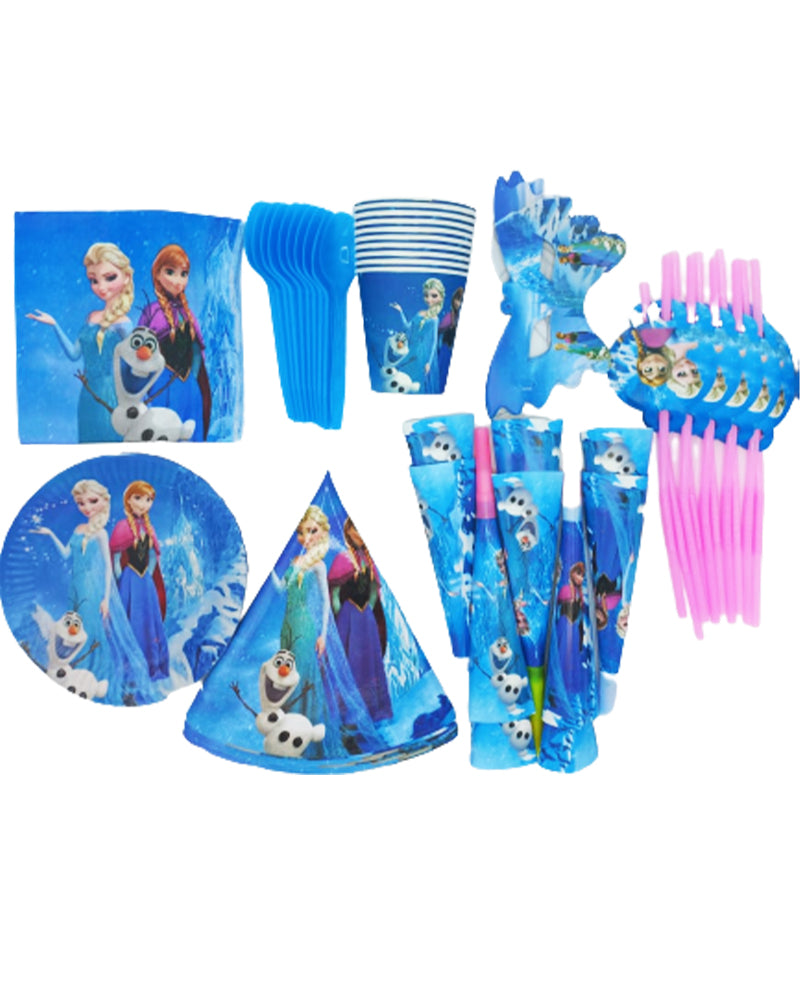 Pack Anniversaire 91 Pièces - Frozen