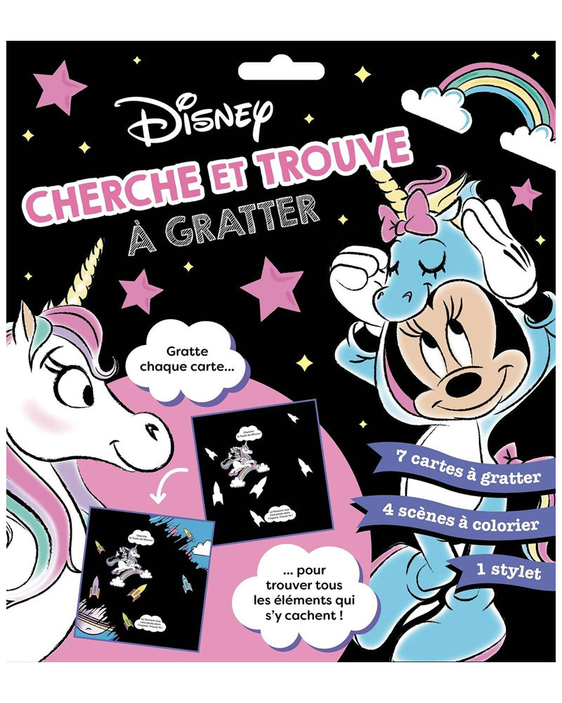 Disney Minnie Cherche et Trouve à Gratter