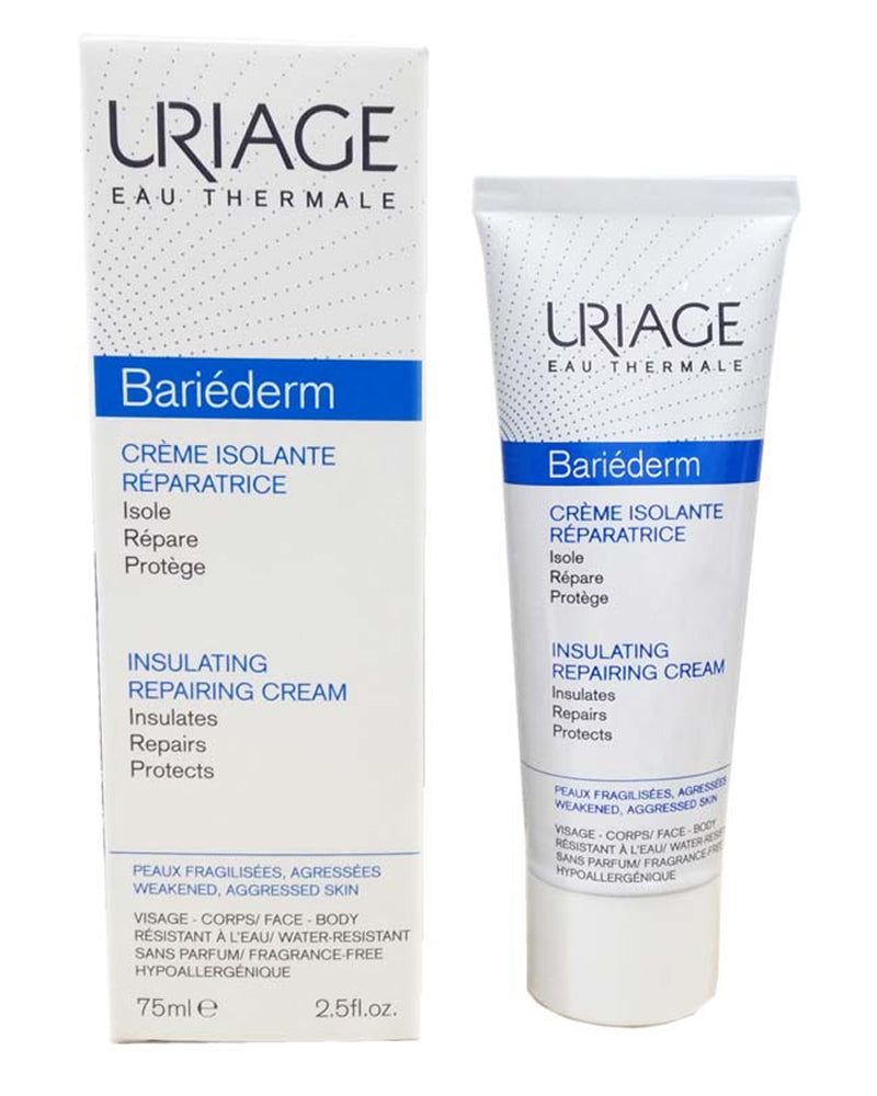 Uriage Eau Thermale Bariéderm Crème Isolante Réparatrice - 75ml