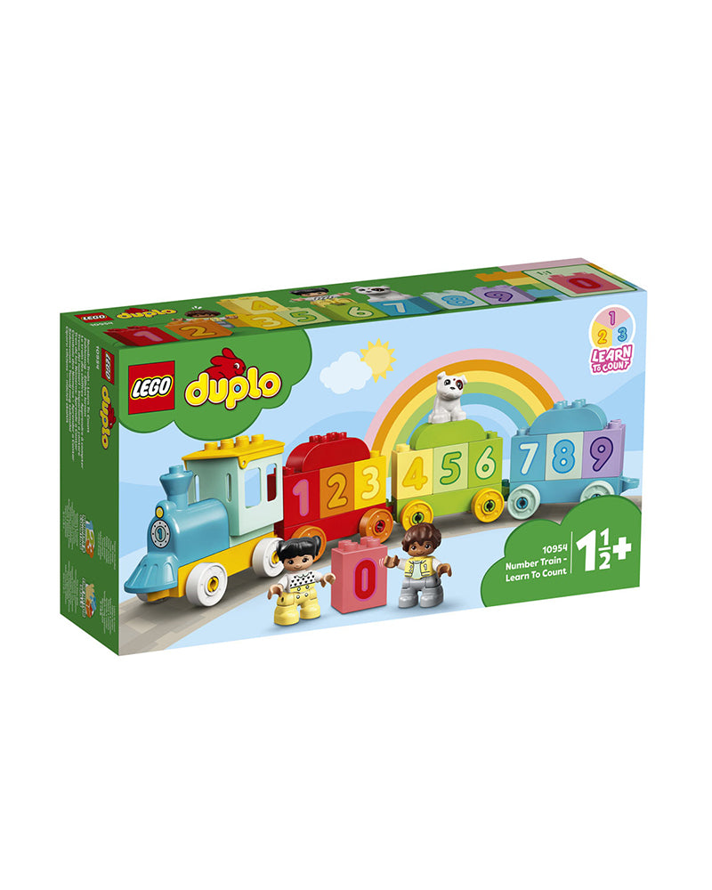 LEGO DUPLO Play - Le Train Des Chiffres - Apprendre À Compter- 23 pièces 18M+