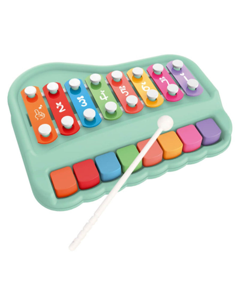 2-in-1 Eurekakids Xylophone Piano 18M+ | Wlidaty Morocco - #1