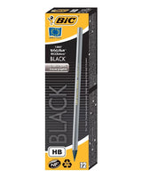 Box of 12 Bic Evolution Ecolutions Pencils - Black