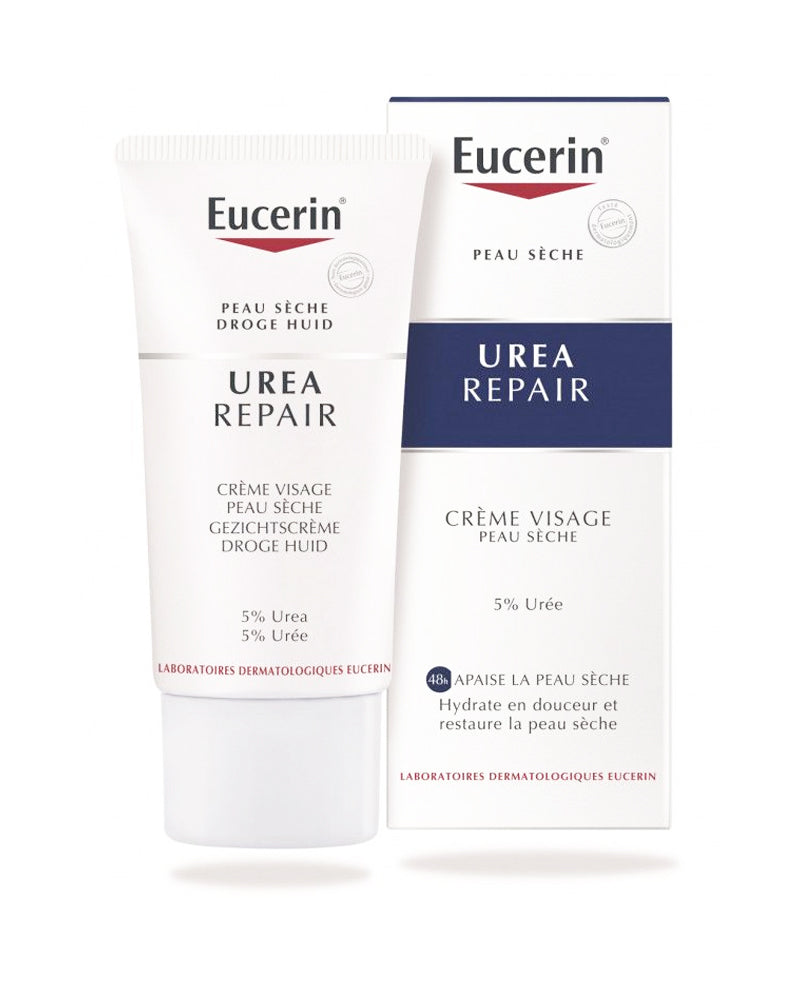 Eucerin UreaRepair Crème de visage 5% Urée - 50ml