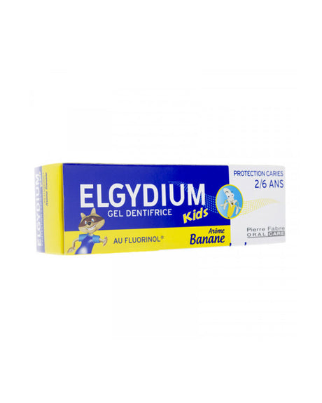 Elgydium Dentifrice Kids Banane 2-6ans 50ml