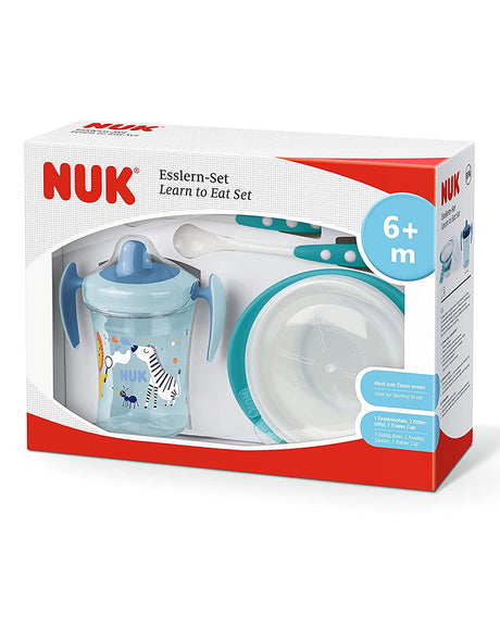 Set Repas NUK 4 Pièces - Bleu