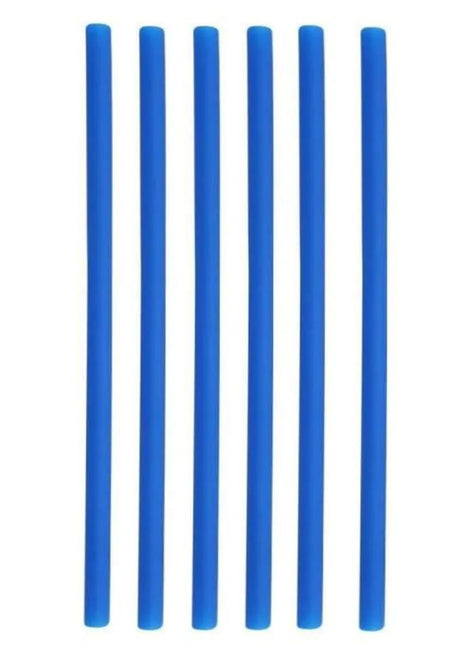 Disposable Paper Straws - Blue