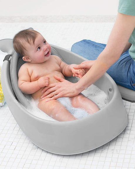 Skip Hop Baignoire Moby Smart Sling 3 Étapes - Gris