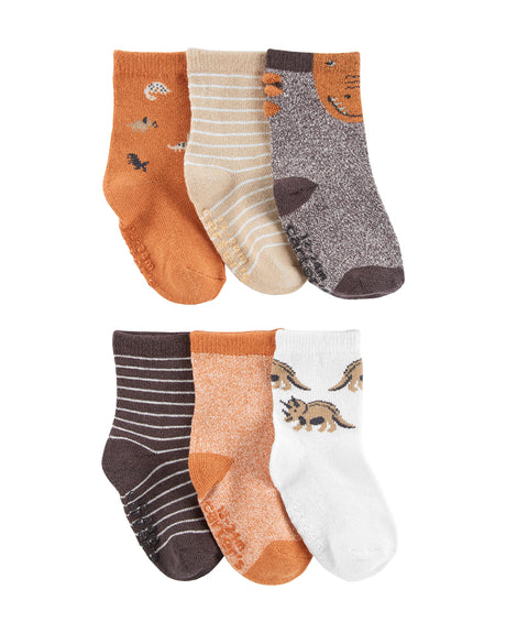 Lot de 6 chaussettes Carter's - Dinosaures