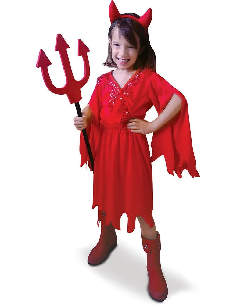 She-Devil Costume 7-8A