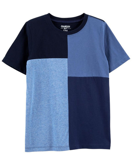 T-Shirt En Jersey À Blocs De Couleurs OshKosh - Bleu