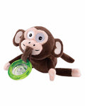 Nûby Peluche Natural Flex con Chupete +0m Mono - Amarillo