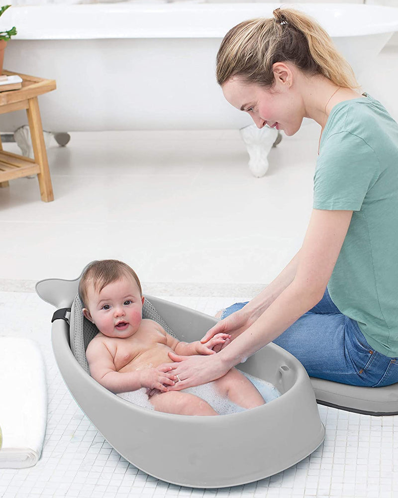 Skip Hop Baignoire Moby Smart Sling 3 Étapes - Gris