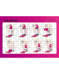 Planches puzzle des piliers de l’Islam - La prière Fille - 3A+