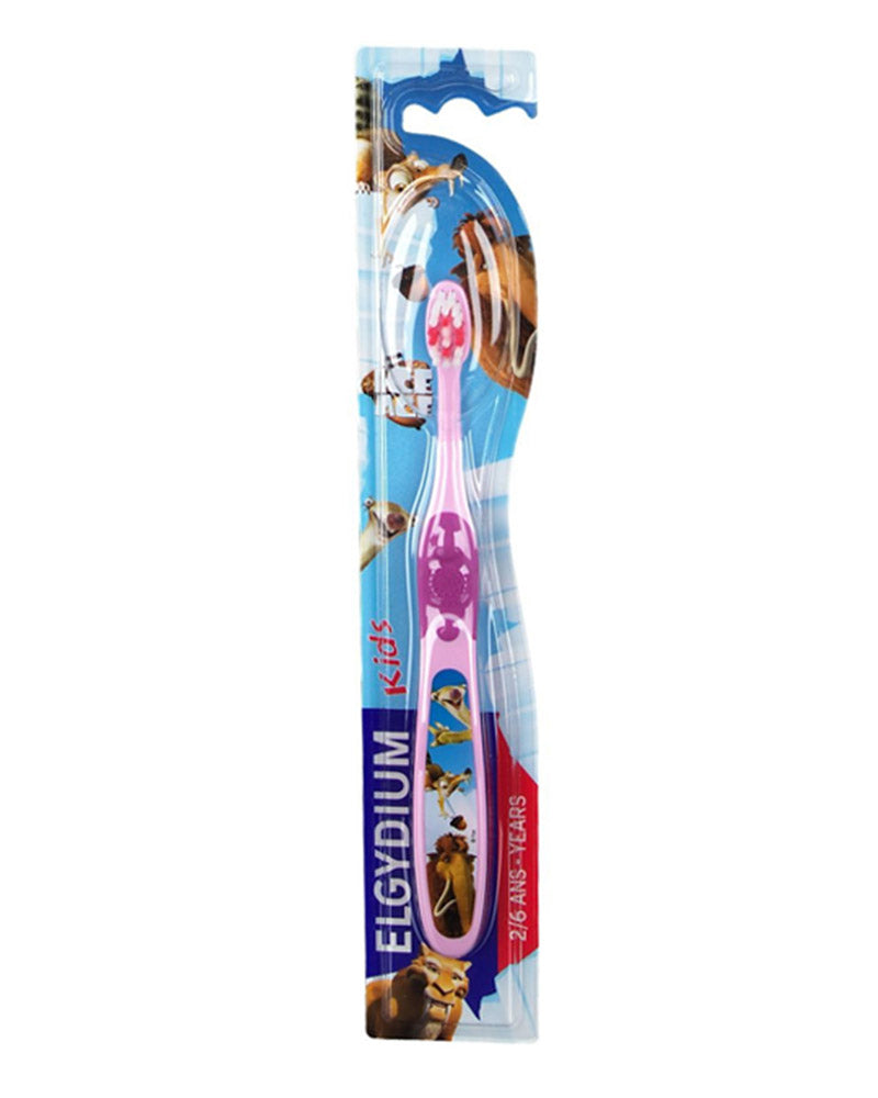 Elgydium Ice Age Pink Toothbrush 2-6 years