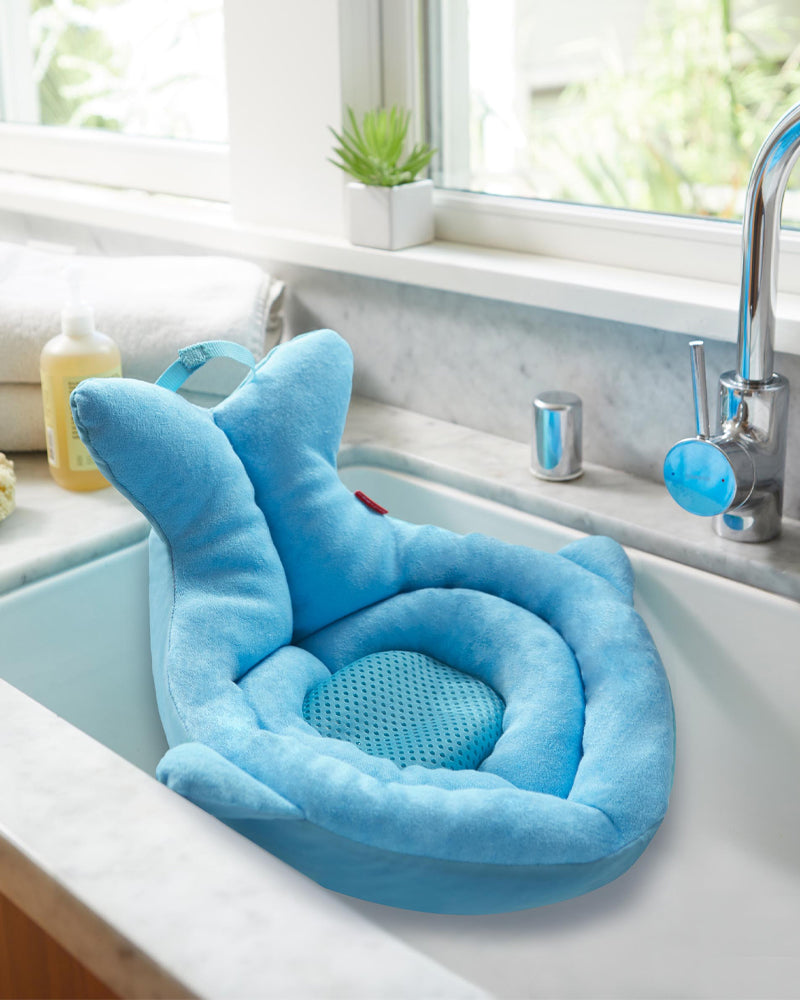 Skip Hop Coussin baigneur Moby pour évier - Bleu