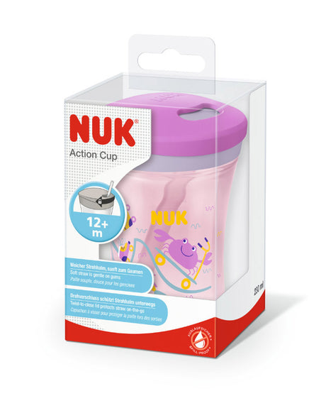 Evolution Action Cup 230ml NUK 12M+ - Mauve