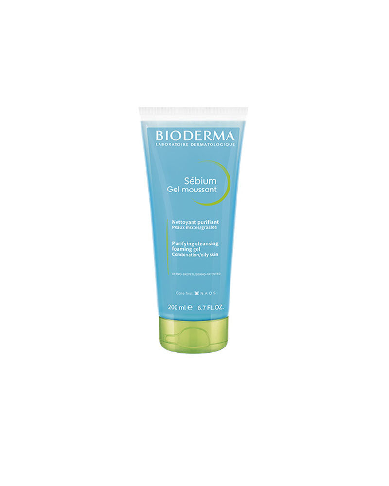 Bioderm Sébium Gel mmoussant Nettoyant purifiant - 200ml