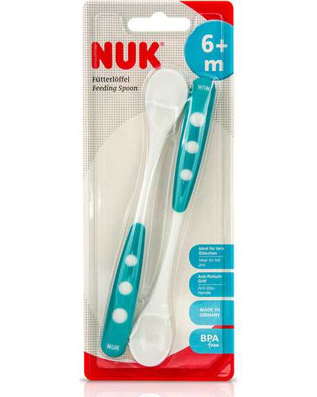 NUK 2-Pack Long Spoons - Blue